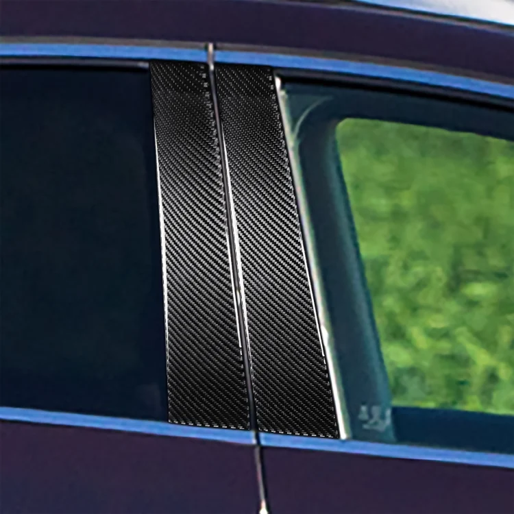 CRP3715_6.webp 4 PCS Car Carbon Fiber B Pillar Decorative Sticker for Infiniti FX 2009-2013/QX70 2014-, Left and Right Drive Universal - Image 7
