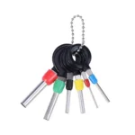 6 in 1 Car Plug Circuit Board Wire Harness Terminal Extraction Pick Connector Crimp Pin Back Needle Remove Tool - Image 3