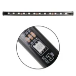 4 in 1 Universal Car Cigarette Lighter 8-color APP Control LED Atmosphere Light Decorative Lamp, with 12LEDs Lamps Cable Length: 1.5m - Image 3