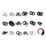 Car Headlight Bulb Base Retainer Holder Adapter Set - Image 3