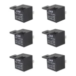 6 PCS TR-011 40A 4P Car Relay