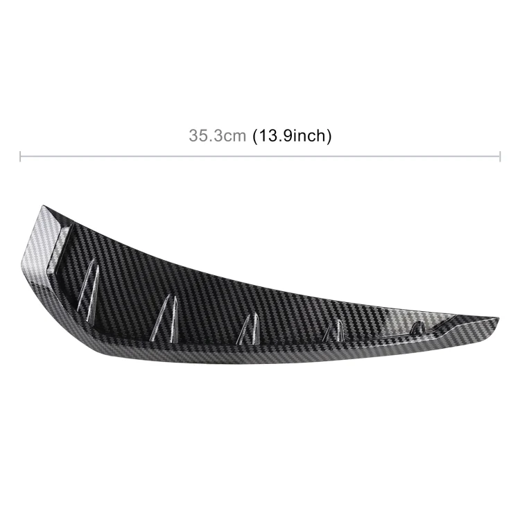 CRP3763_3.webp 2 PCS Car Soft Silicone Decorative Sticker Outside Sticker, Carbon Fiber Texture - Image 4