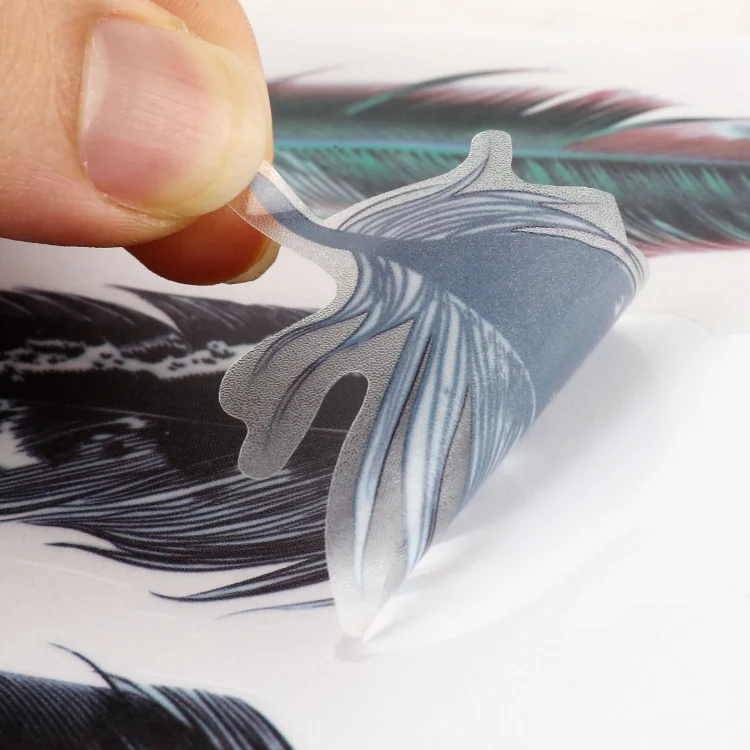 CRP3773_3.webp Feather Car Body Random Stickers, Pattern 3 - Image 4