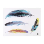 Feather Car Body Random Stickers, Pattern 5 - Image 2