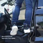 Multi-functional Car Door Sill Step Pedals Pads with Safety Hammer - Image 6