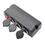 3 in 1 12-24V 16A Car Cigarette Lighter Socket with Overload Protection Switch Control - Image 3