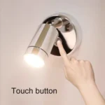 130mm RV 10-30V Multi-functional Reading Light with Touch Switch, Style: Hose - Image 6