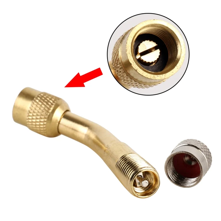 CRP3848_3.webp Balance Car Inflatable Nozzle Extension Rod Elbow Extension Nozzle, Angle: 90 Degree - Image 4