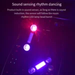 D88 5V 2.5W Car Colorful Starry Sky Atmosphere Lamp without Remote Control - Image 6