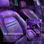 D88 5V 2.5W Car Colorful Starry Sky Atmosphere Lamp without Remote Control - Image 7