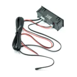 3 in 1 Car High-precision Electronic LED Luminous Clock + Thermometer + Voltmeter - Image 2