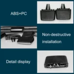 Car Front Air Conditioning Exhaust Switch Paddle Air Conditioning Leaf Clip for BMW 3 Series E90, Left and Right Drive Universal - Image 4