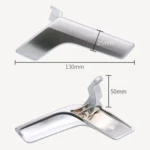 Car Right Side Electroplating Bright Inner Door Handle for Mercedes-Benz C Class W204 / X204 2008-2015, Left and Right Drive Universal - Image 3