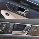 Car Right Side Electroplating Bright Inner Door Handle for Mercedes-Benz C Class W204 / X204 2008-2015, Left and Right Drive Universal - Image 4
