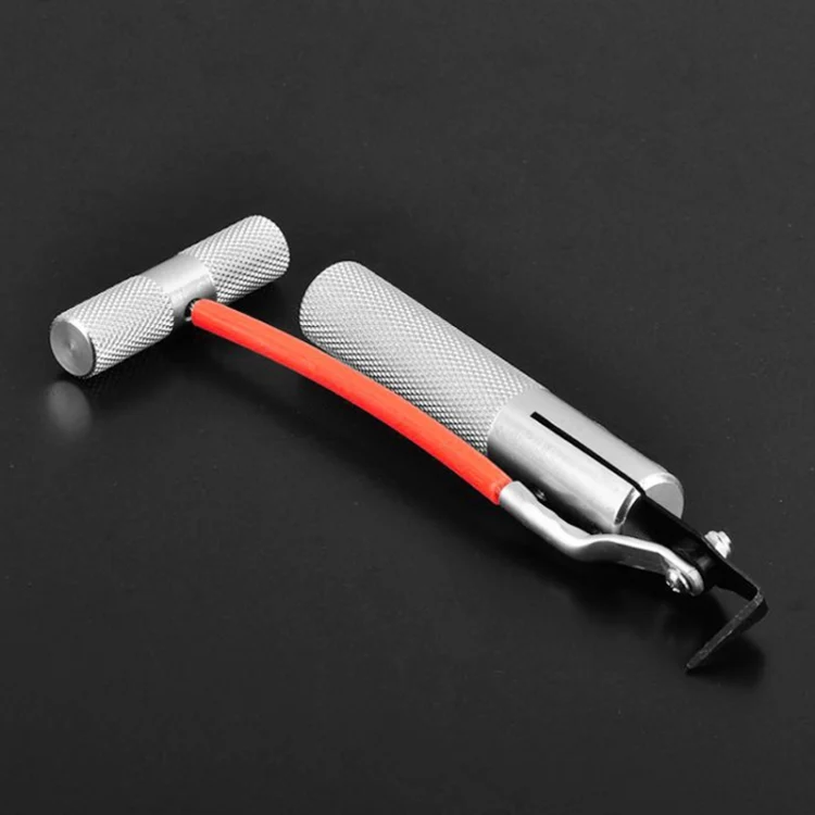 CRP4014_1.webp Car Windshield Aluminum Handle Strip Cutting Tool Glass Broach Tool - Image 2