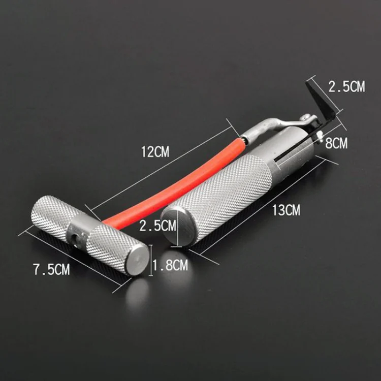 CRP4014_2.webp Car Windshield Aluminum Handle Strip Cutting Tool Glass Broach Tool - Image 3