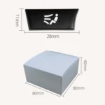 Car Air Conditioner Panel Switch Button 11-button 61319313923 for BMW F10 / F07 / F02 - Image 3