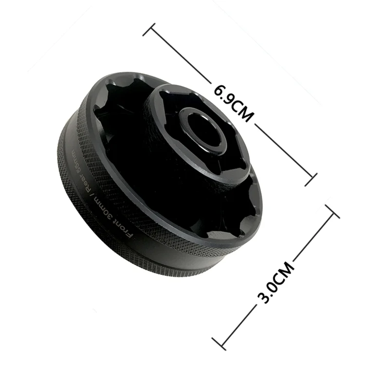 CRP4058_1.webp ZK-003 Motorcycle 55mm + 30mm Wheel Nut Socket Tool for Ducati 1098 1198 1199 Multistrada Diavel - Image 2