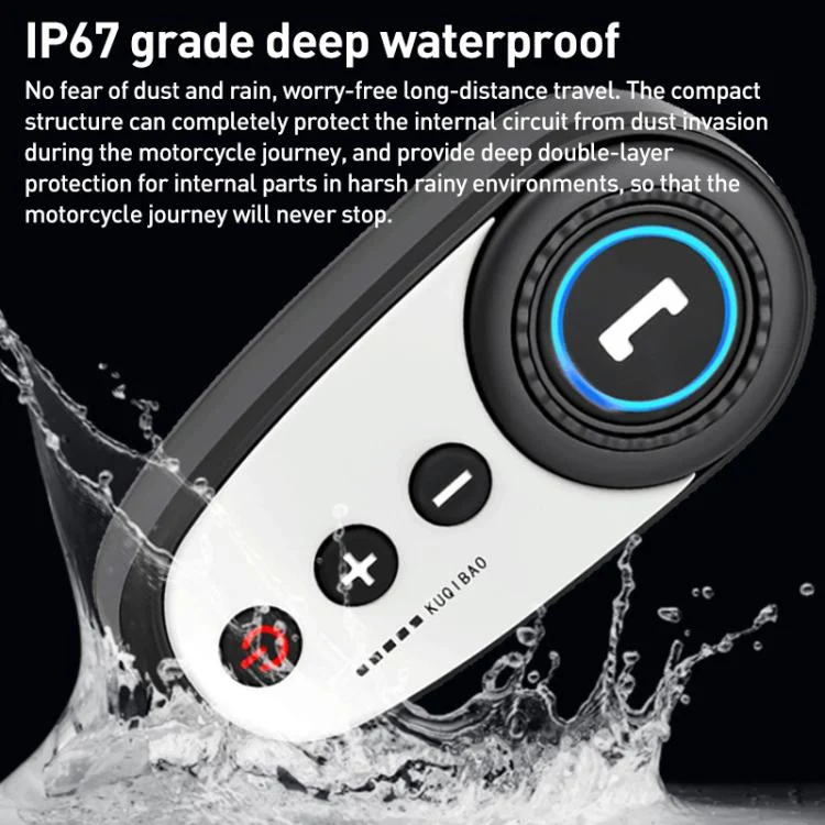 CRP4172_B5.webp K10 Motorcycle Bluetooth Helmet Headset, Black Hard Pole Microphone - Image 6