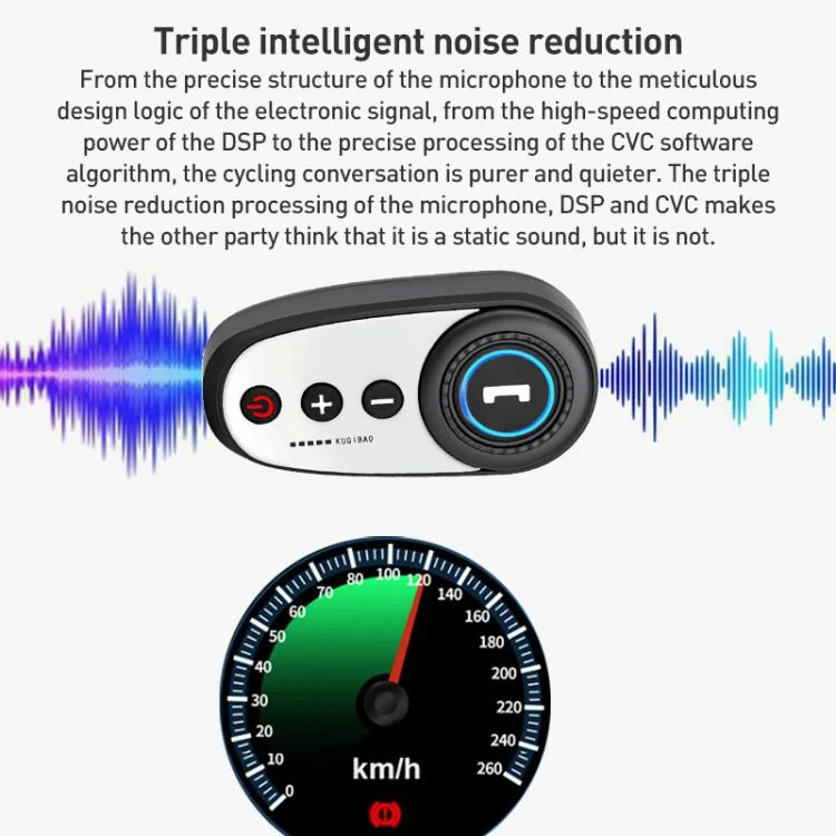 CRP4172_B8.webp K10 Motorcycle Bluetooth Helmet Headset, Black Hard Pole Microphone - Image 9