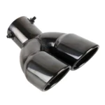 Universal Car Styling Stainless Steel Elbow Exhaust Tail Muffler Tip Pipe, Inside Diameter: 6cm - Image 2