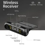 YB-Q0248 Universal Car Wireless Solar External Tire Pressure Monitor Detector - Image 4