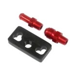 Car Modified Fuel Booster Valve Base Pressure Regulating Valve Connection Seat for Honda, Flat Head