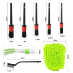 11 in 1 Car Wash Cleaning Brush Tools Set, Random Color Delivery - Image 2