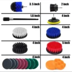 23 in 1 Floor Wall Window Glass Cleaning Descaling Electric Drill Brush Head Set - Image 2