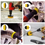 31 in 1 Floor Wall Window Glass Cleaning Descaling Electric Drill Brush Head Set - Image 7