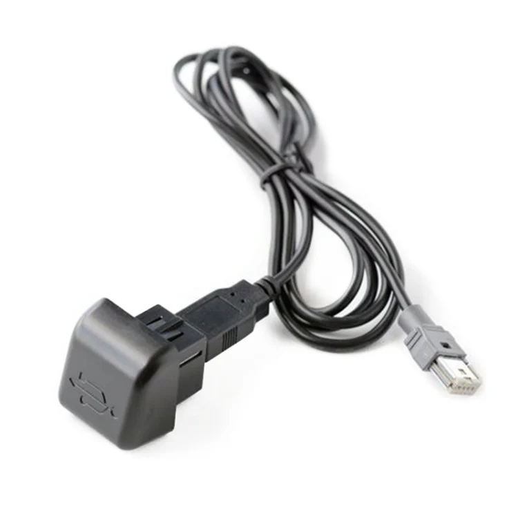 CRP4268.webp Car RD45 / RD43 USB Audio Adapter Cable for Citroen C2/C4 / Peugeot 207/307 - Image 1