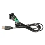 Car Center Console CD Reserved Position Modified 2.6x2.3cm USB Interface Conversion Cable Wiring Harness for Volkswagen / Audi / Skoda, Cable Length: 1m - Image 3