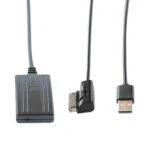 Car AMI MMI2G Multimedia Bluetooth Music AUX Digital Audio Cable + MIC + Music Change for Audi Q7 A6L A8L A4L - Image 2