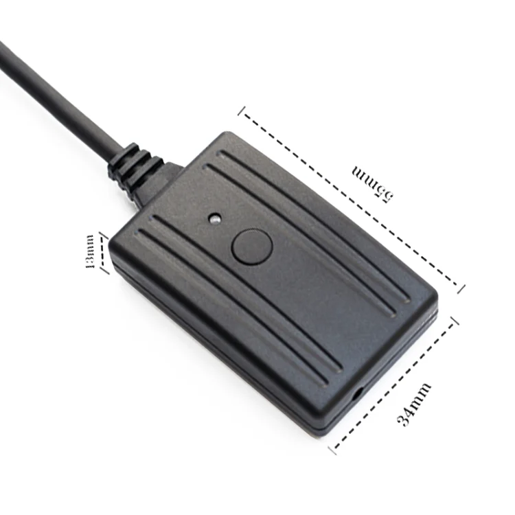CRP4345_3.webp Car AMI MMI2G Multimedia Bluetooth Music AUX Digital Audio Cable + MIC + Music Change for Audi Q7 A6L A8L A4L - Image 4