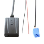 Car Bluetooth Music AUX Audio Cable + MIC for Audi / Volkswagen