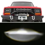 2073S 1 Pair 7 inch Car Square Headlight Work Light - Image 6