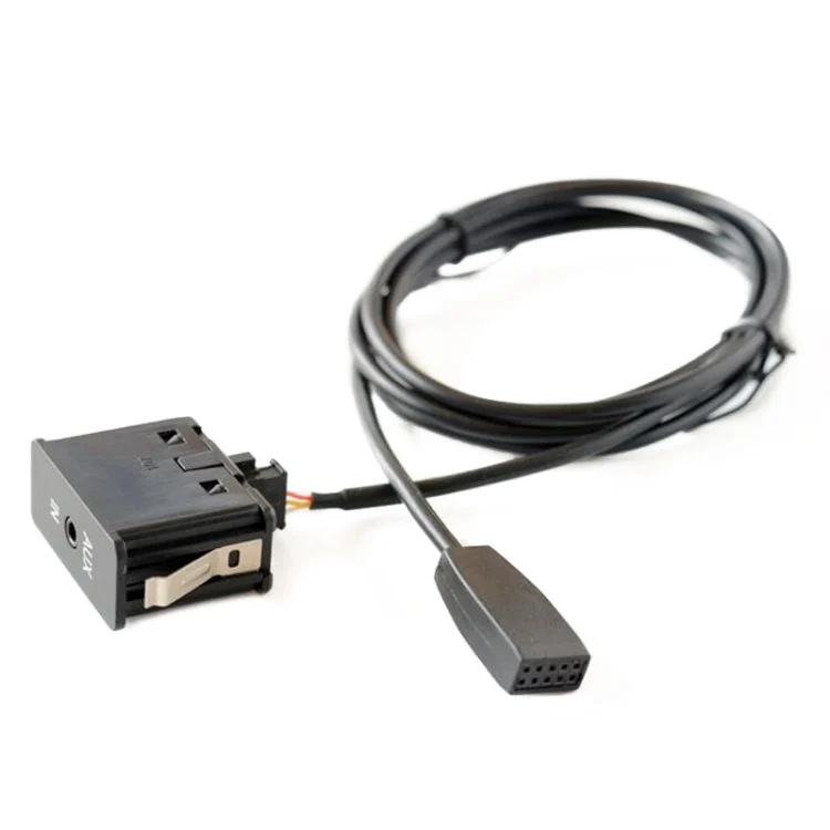 CRP4390.webp Car AUX Audio Interface + Cable Wire Harness for BMW E46 3 Series - Image 1