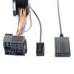 Car AUX Bluetooth Audio Cable + MIC for BMW E86 X3 E83 - Image 3