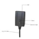 Car AUX Bluetooth Audio Cable + MIC for BMW E86 X3 E83 - Image 5