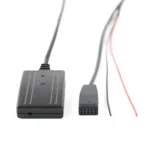 Car AUX Bluetooth Audio Cable + MIC + Support for Changing Music for BMW E46 3 Series - Image 2