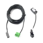 Car Bluetooth Phone Audio Cable + MIC for Volkswagen RNS510 MIB682/200/877/866 - Image 2