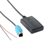 Car AUX Bluetooth Music Audio Cable + MIC for Alpine Kce-237b 123E 101E 102E 105E 117J 305S - Image 2