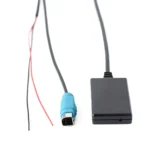 Car AUX Bluetooth Music Audio Cable + MIC for Alpine Kce-237b 123E 101E 102E 105E 117J 305S - Image 3