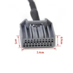 Car AUX IN Bluetooth Music + MIC Phone for Honda CRV / Civic / Crider / Jade - Image 5