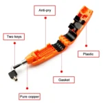 Motorcycles Handle Anti-theft Lock Horn Lock - Image 3