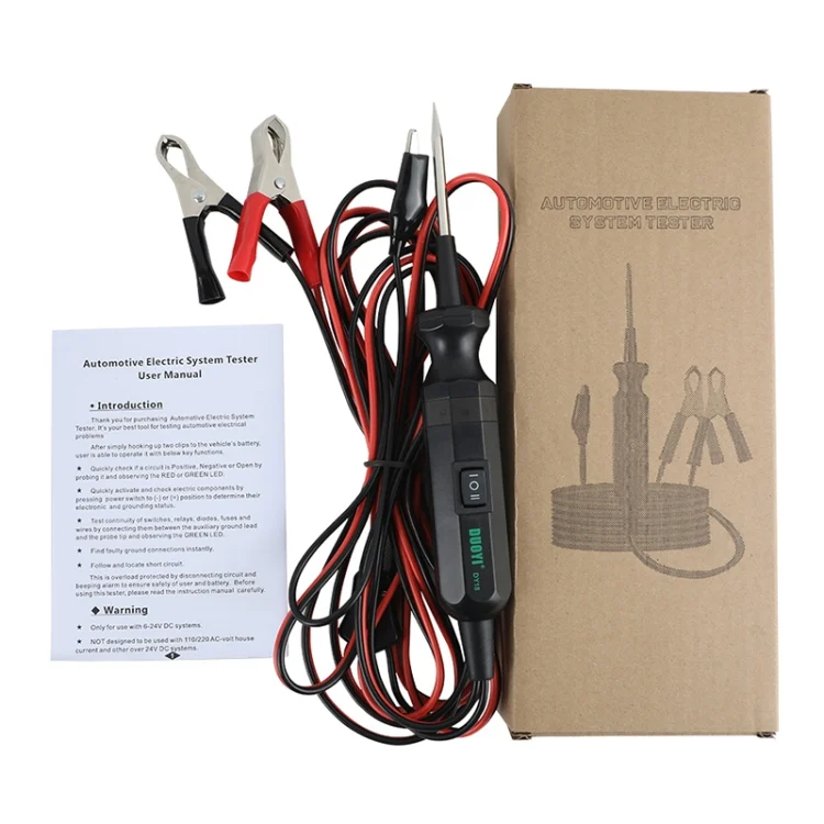 CRP4492_4.webp DUOYI DY18 Car Circuit Tester Probe Diagnostic Tool 12V 24V Current Voltmeter - Image 5