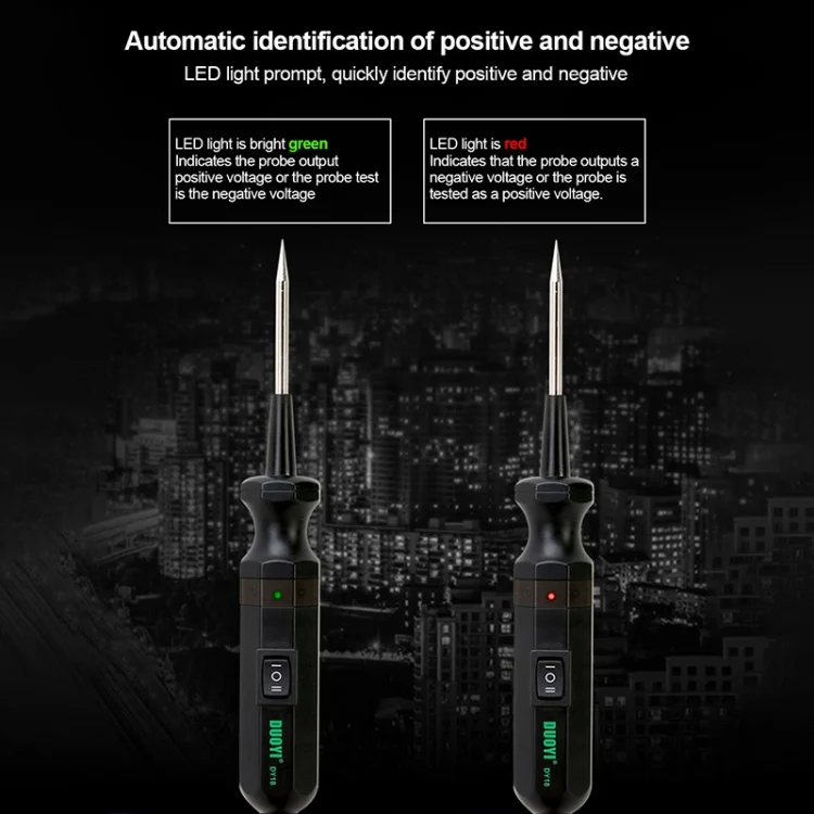 CRP4492_7.webp DUOYI DY18 Car Circuit Tester Probe Diagnostic Tool 12V 24V Current Voltmeter - Image 8