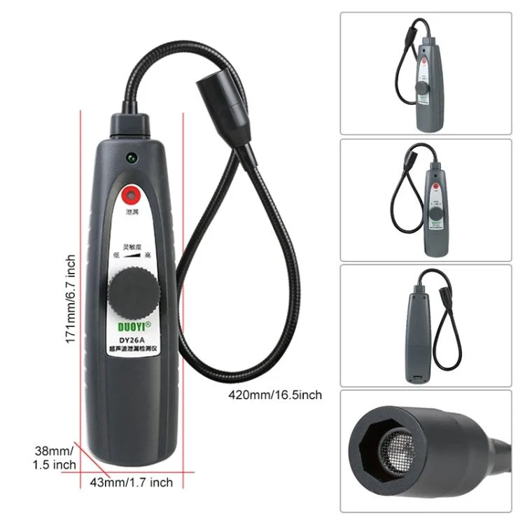 CRP4495_2.webp DUOYI DY26A Car Ultrasonic Leak Location Determine Meter - Image 3
