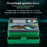 DUOYI DY4100 High-precision Digital Ground Resistance Meter Resistance Tester - Image 8