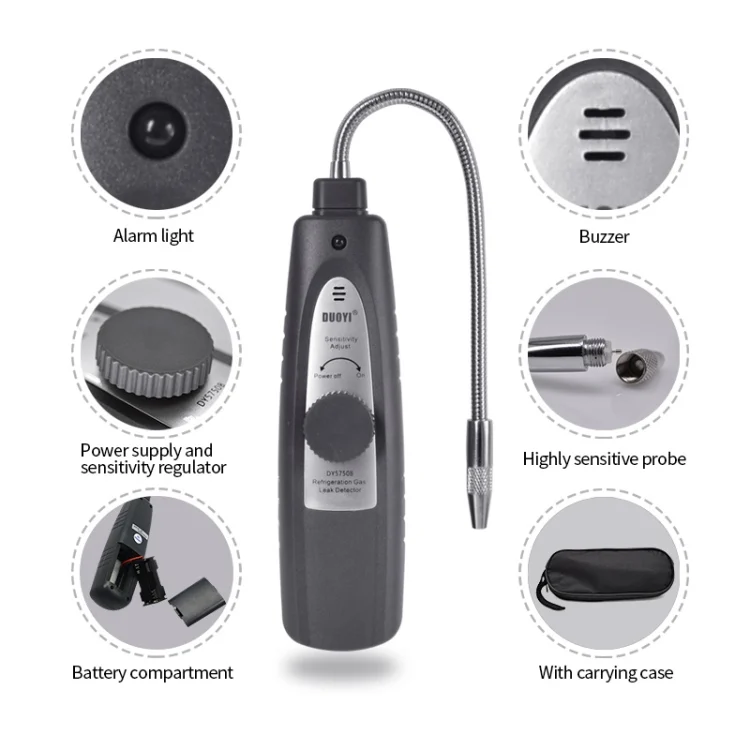 CRP4504_2.webp DUOYI DY5750B Car Air Conditioner Leak Detector - Image 3